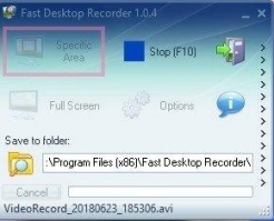 Fast Desktop Recorder Скриншот 4